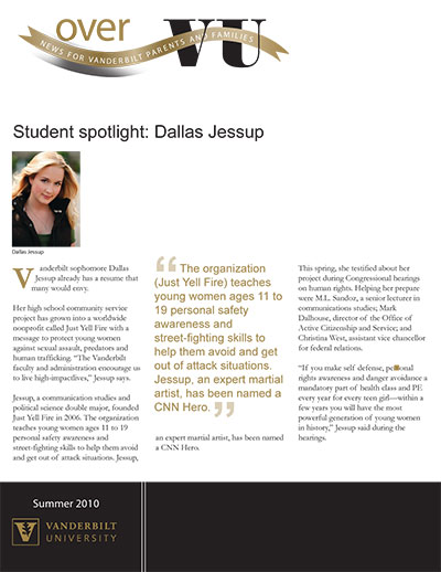 Student Spotlight: Dallas Jessup