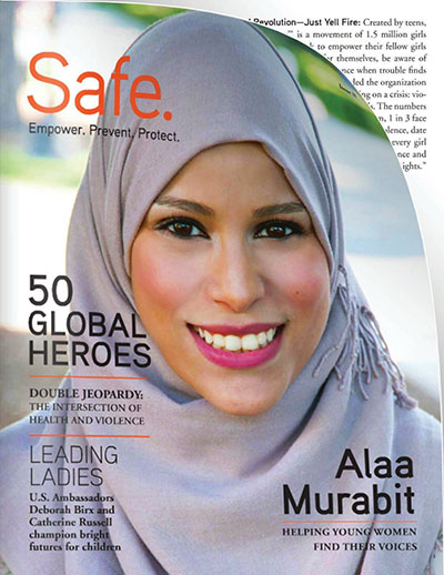 Just Yell Fire Featured in Safe Magazine's List of Global Heroes