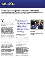 'Fired Up': Young Women Learn Self Defense