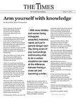 Arm yourself with knowledge