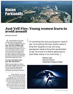 Just Yell Fire: Young Women Learn to Avoid Assault
