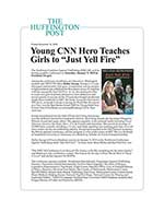 Young CNN Hero Teaches Girls to "Just Yell Fire"